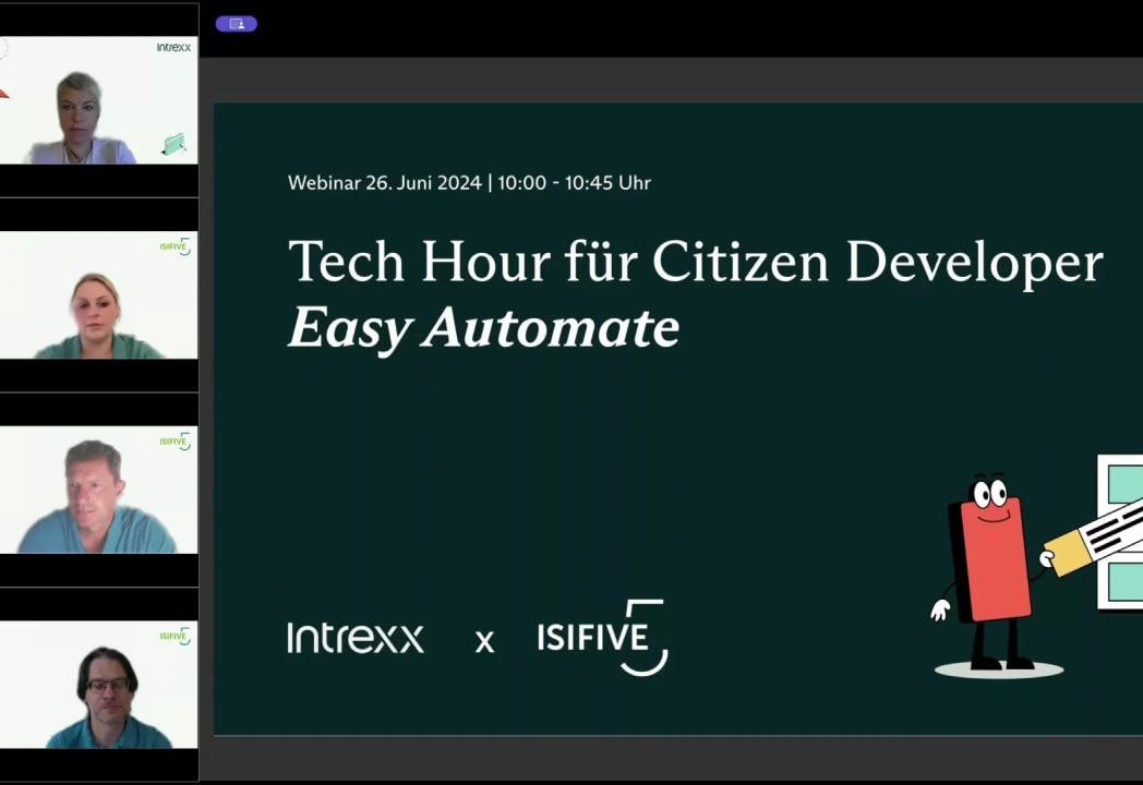 Tech-Hour Preview Ansicht für Easy Automate