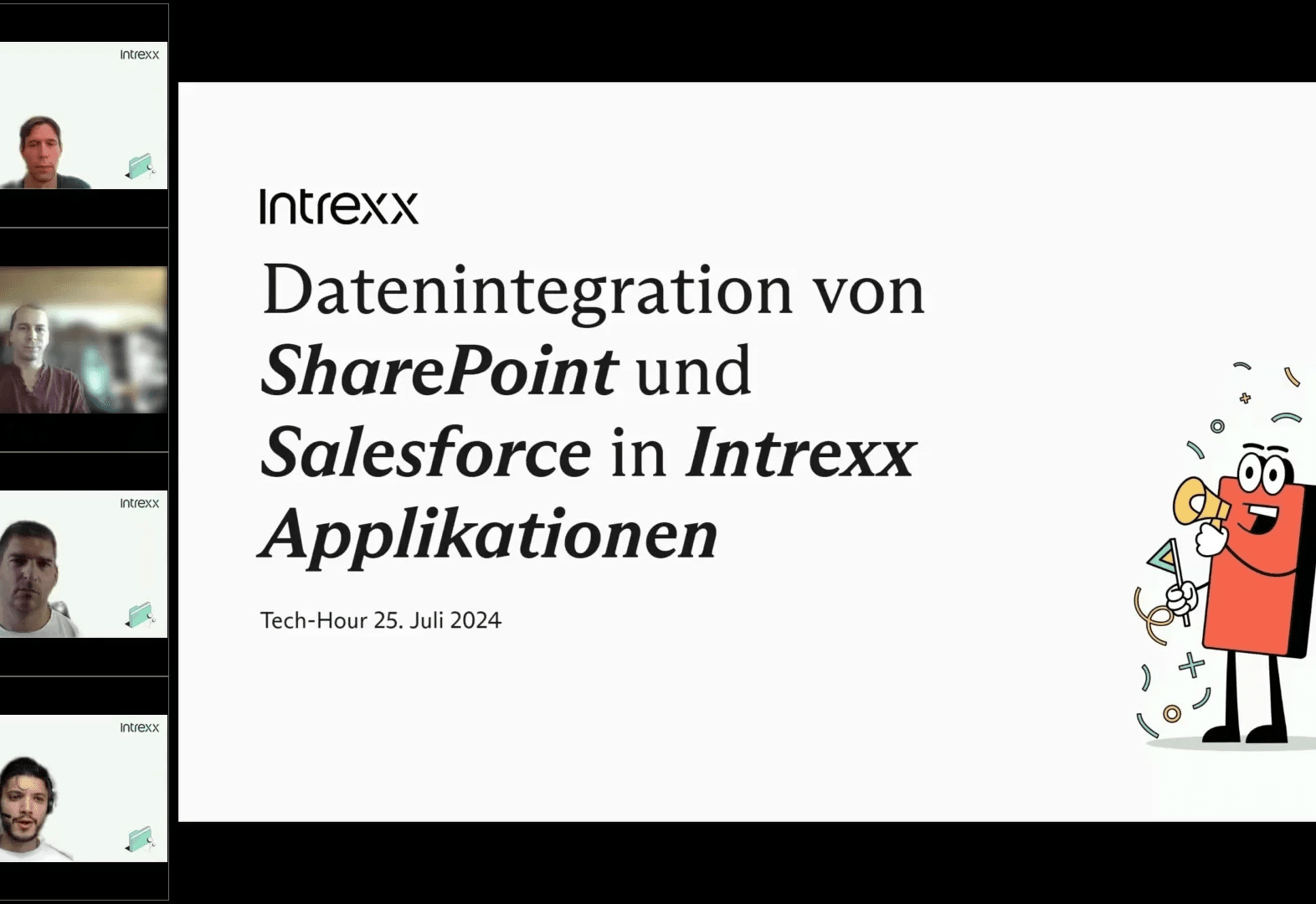 Preview der Datenintegration Tech-Hour zu Salesforce und SharePoint