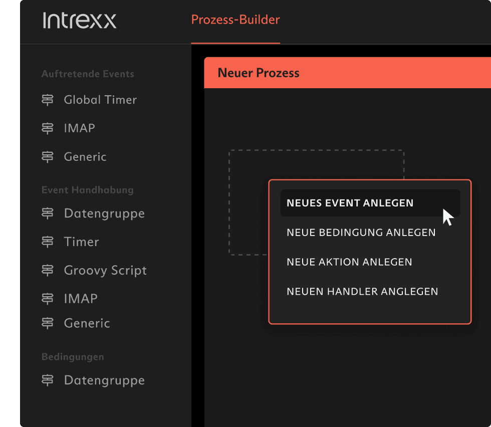 Prozess-Designer von Intrexx